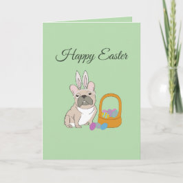 Frohe Ostern, Hund Karte