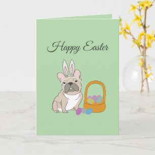 Frohe Ostern, Hund Karte