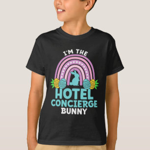 Frohe Ostern, ich bin das Hotel-Concierge-Kaninche T-Shirt