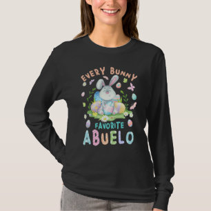 Frohe Ostern Jeder Bunny ist Liebling Abuelo Match T-Shirt