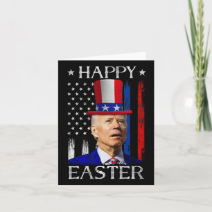 Frohe Ostern Joe Biden verwirrt 4. Juli Unabhängig Karte