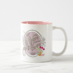 Frohe Ostern - Kaffee, Tee-Tasse, Cup Zweifarbige Tasse