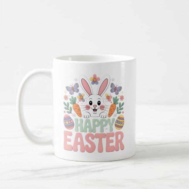 FROHE OSTERN KAFFEETASSE (Links)