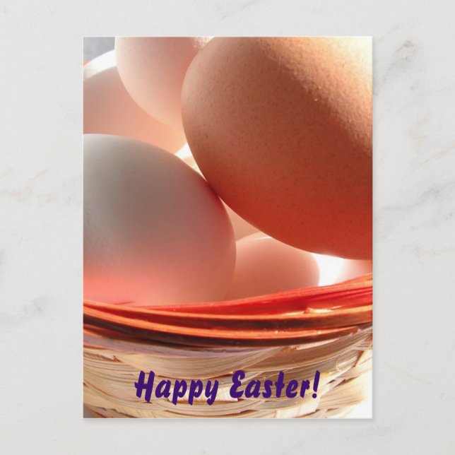 Frohe Ostern Karte (Vorderseite)