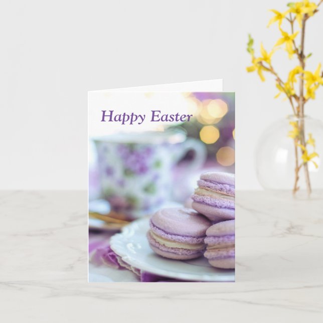 Frohe Ostern Karte (Gelbe Blume)
