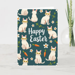 Frohe Ostern Kitty Katze Karte