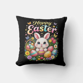 Frohe Ostern Kleiner Hase Kissen