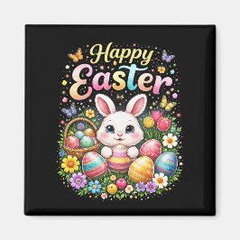 Frohe Ostern kleiner Hase Magnet