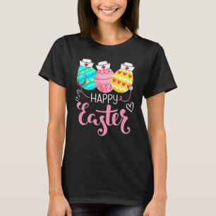 Frohe Ostern Krankenpflege Süßer Hase Ei Krankensc T-Shirt