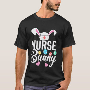 Frohe Ostern Krankenpfleger Hase Hasenohren Ostere T-Shirt