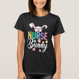 Frohe Ostern Krankenpfleger Hase Hasenohren Ostere T-Shirt