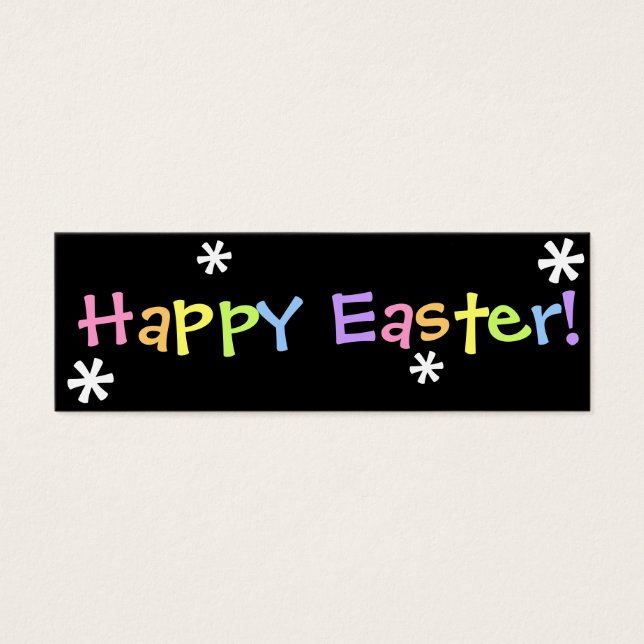 Frohe Ostern! Lesezeichen (Vorderseite)
