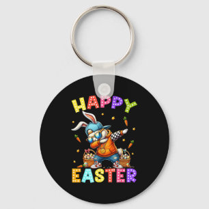 Frohe Ostern Lustiger Dabbing-Hase Dab-Tanz-Hase Schlüsselanhänger