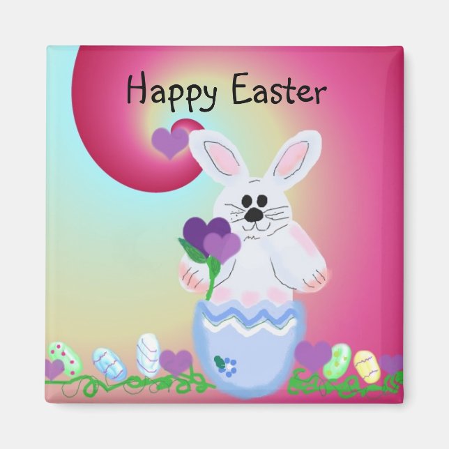 Frohe Ostern Magnet (Vorne)