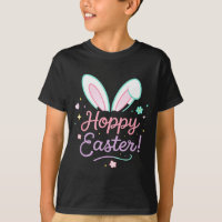 Frohe Ostern Minimales Hasendesign Einfach