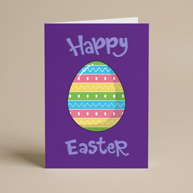 Frohe Ostern mit Eierkarte Karte (Von Creator hochgeladen)