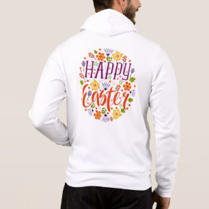 Frohe Ostern mit Frühlingsblumen-23143 Hoodie