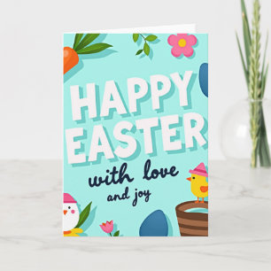Frohe Ostern Mit Liebe Karte