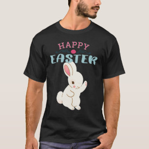 Frohe Ostern mit süßem Zuckerhasen 6 T-Shirt