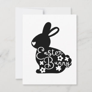 Frohe Ostern Mitteilungskarte