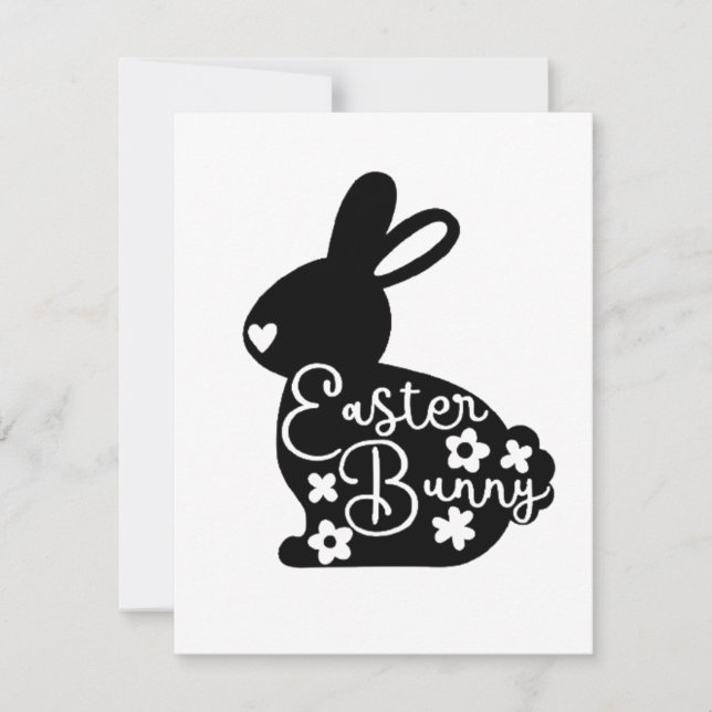 Frohe Ostern Mitteilungskarte (Vorderseite)