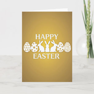 Frohe Ostern Musterkarte Karte