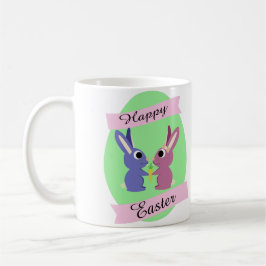 Frohe Ostern! Niedliche Banden Kaffeetasse