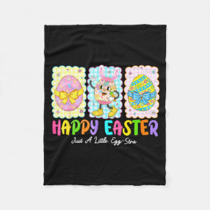 Frohe Ostern Nur Ein Wenig Extra Lustige Eier Kind Fleecedecke