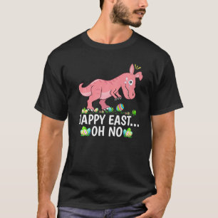 Frohe Ostern  Oh Nein Rex Dinosaur Weint Ostersonn T-Shirt