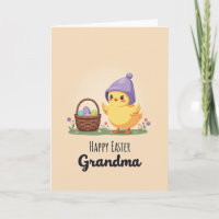 Frohe Ostern Oma Grußkarte
