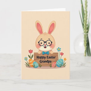 Frohe Ostern Opa Karte