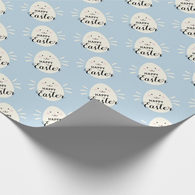 Frohe Ostern, Ostereier Packpapier (Ecke)