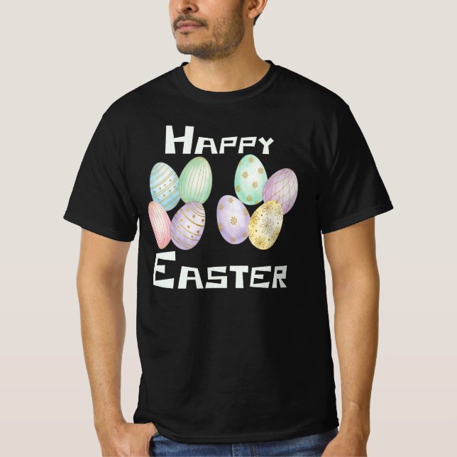 Frohe Ostern, Ostereier-Suche  T-Shirt (Vorderseite)
