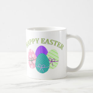 Frohe Ostern Ostereier süß Tasse