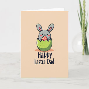 Frohe Ostern Papa Osterhase Karte