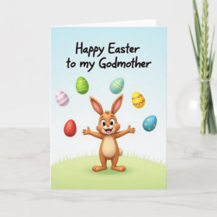 Frohe Ostern Patentante Karte