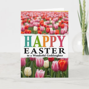 Frohe Ostern Patentochter Karte