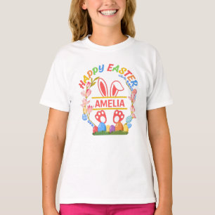 Frohe Ostern Personalisiert  T-Shirt