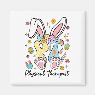 Frohe Ostern Physiotherapie Pt Therapeut Hase E Magnet