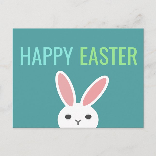Frohe Ostern Postkarte (Vorderseite)