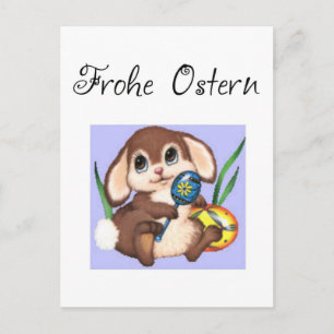 Frohe Ostern Postkarte