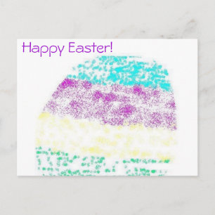 Frohe Ostern! -Postkarte Feiertagspostkarte