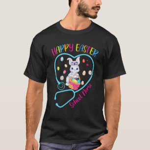 Frohe Ostern Schulkrankenschwester Hübsche Schul T-Shirt