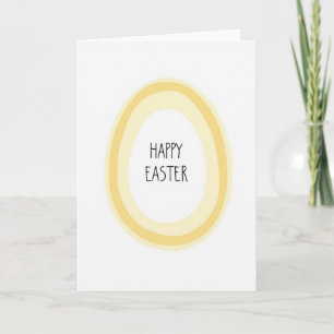 Frohe Ostern Sonnenhalo Karte