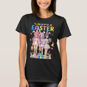 Frohe Ostern süße chibi kpop lustig T-Shirt