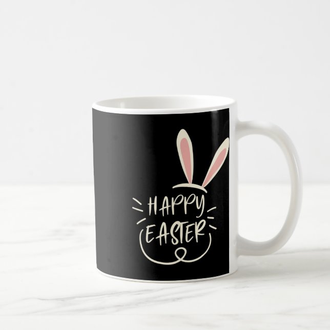 Frohe Ostern Süße Eier Christlich oder Katholisch  Kaffeetasse (Rechts)