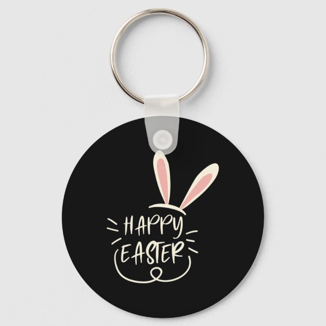Frohe Ostern Süße Eier Christlich Oder Katholisch  Schlüsselanhänger (Vorderseite)
