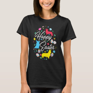 Frohe Ostern Süße Ostereier Form Sammlung Cor T-Shirt