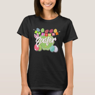 Frohe Ostern Süßer Hase Ostereiersuche für Jungen T-Shirt