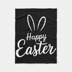 Frohe Ostern Süßer Hase Osterhase Ostertag Jungen Fleecedecke